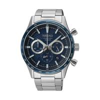 Seiko SSB445P1 Zilverkleurig Heren horloge