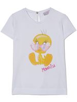 Monnalisa t-shirt à imprimé Tweety - Blanc - thumbnail