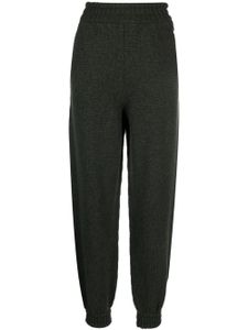 Barrie cashmere knitted trousers - Vert