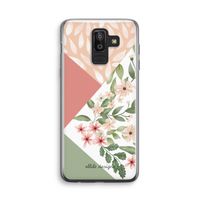 Sweet heaven geometrics: Samsung Galaxy J8 (2018) Transparant Hoesje