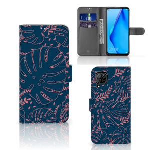 Huawei P40 Lite Hoesje Palm Leaves