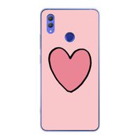 Hartje: Honor Note 10 Transparant Hoesje