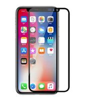 Beschermglas zwart iPhone XS Max