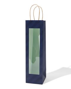 HEMA Wijntas Met Venster Blauw