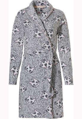 Dames badjas poezen-2xl