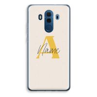 Amber Script: Huawei Mate 10 Pro Transparant Hoesje