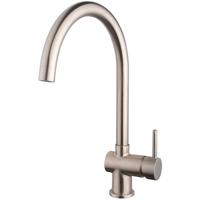 Wiesbaden Caral Keukenmengkraan Geborsteld Staal - Modern & Duurzaam