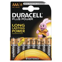 Duracell Plus Power AAA alkaline batterijen - 8 stuks - thumbnail