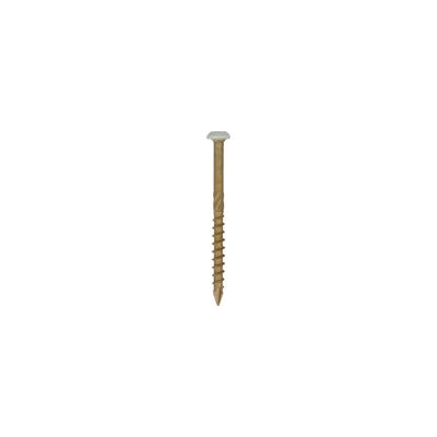 Dynaplus Gevelschroef Ar-Bronze Ck Witte Kop Torx TX15 4.0X50/28  | 200 stuks - 0284.08.25908
