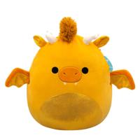Squishmallows knuffel meneer Goud de fonkelende draak - 40 cm