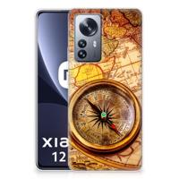 Xiaomi 12 Pro | Silliconen Back Cover | Kompas