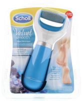 Velvet smooth start electronische voetvijl blauw