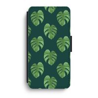 Monstera leaves: iPhone XR Flip Hoesje