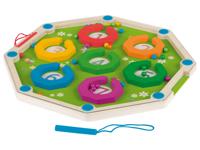 lupilu Houten reken speelgoed (Magnetisch doolhof)