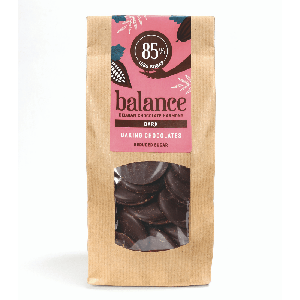 Balance Bakchocolade puur stevia (300 gr)