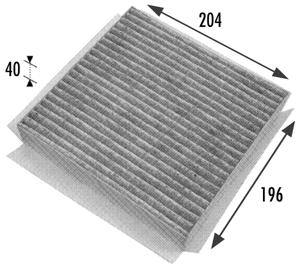 Interieurfilter CLIMFILTER PROTECT VALEO, u.a. für Smart