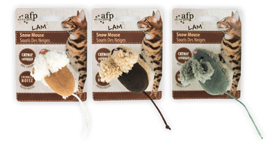 All For Paws - Lambswool Snow Mouse Catnip
