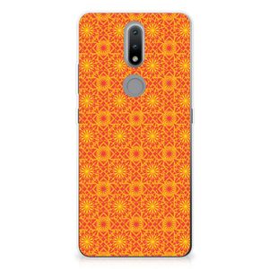 Nokia 2.4 TPU bumper Batik Oranje