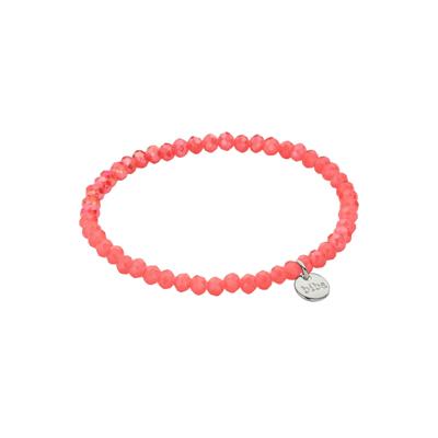 Biba Kralen Armband Koraal | 4 mm