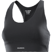 Salomon Shakeout core bra - ZWART - Dames