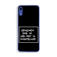 Schotelvod: Honor Play 8A Transparant Hoesje