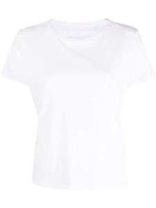 MOTHER short-sleeve supima cotton T-shirt - Blanc