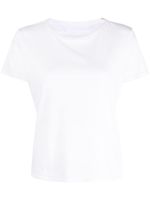 MOTHER short-sleeve supima cotton T-shirt - Blanc - thumbnail