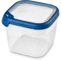 Curver grand chef vershoudbak vierkant 1.8l transparant/donkerblauw
