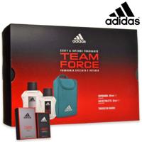Adidas Adidas team force edt 50ml en after shave 100ml en toilettas geschenkverpakking Adidas Adidas team force edt 50ml en after shave 100ml en toilettas geschenkverpakking