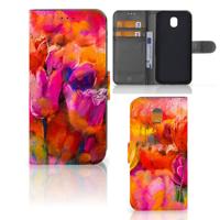 Hoesje Samsung Galaxy J5 2017 Tulips Hoesje Samsung Galaxy J5 2017 Tulips