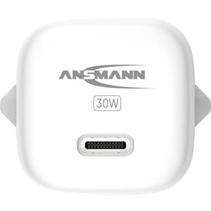 Ansmann Home Charger HC130PD mini USB-oplader 30 W Thuis, Binnen Aantal uitgangen: 1 x USB-C