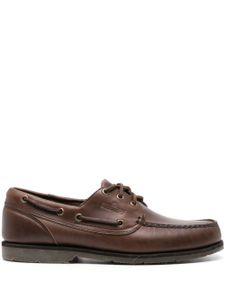 Sebago chaussures bateau Dockside Foresider en cuir - Marron