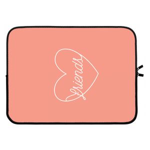Friends heart: Laptop sleeve 15 inch
