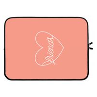 Friends heart: Laptop sleeve 15 inch