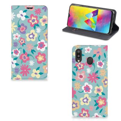 Samsung Galaxy M20 Smart Cover Flower Power Samsung Galaxy M20 Smart Cover Flower Power