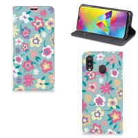 Samsung Galaxy M20 Smart Cover Flower Power