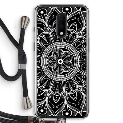 Roses Are Red: OnePlus 7 Transparant Hoesje met koord