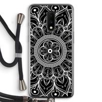 Roses Are Red: OnePlus 7 Transparant Hoesje met koord