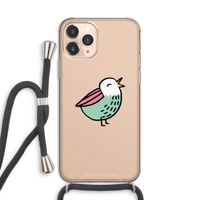Birdy: iPhone 11 Pro Transparant Hoesje met koord