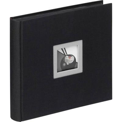 walther+ design FA-209-B Fotoalbum (b x h) 27 cm x 26 cm Zwart 50 bladzijden