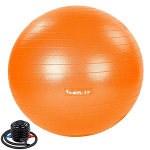 Fitnessbal Oranje Ø 65 cm incl. Voetpomp
