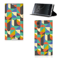 Sony Xperia L1 Hoesje met Magneet Funky Retro