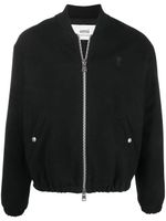 AMI Paris veste bomber Ami De Coeur - Noir