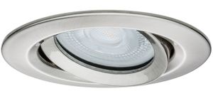 Paulmann Nova Plus Inbouwlamp voor badkamer LED GU10 6 W IP65 IJzer (geborsteld)