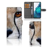 Samsung Galaxy S20 FE | Telefoonhoesje | Met pasjeshouder | Cheetah