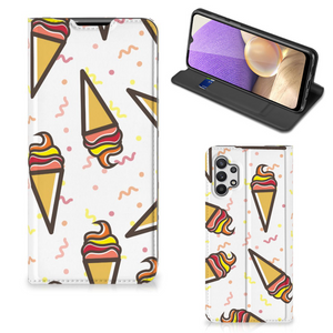 Samsung Galaxy A32 5G Flip Style Cover Icecream