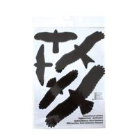 BSI vogel afweerstickers 5 stuks 14-27cm