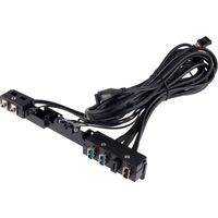 Obsidian Series 750D USB 3.1 Type C I/O Panel Upgrade Kit Reserveonderdeel