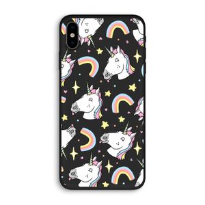 Rainbow Unicorn: iPhone X Biologisch afbreekbaar hoesje