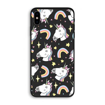Rainbow Unicorn: iPhone X Biologisch afbreekbaar hoesje